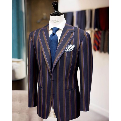 Fox Brothers Mr.Slowboy Sporting Stripes by WWChan Tailor